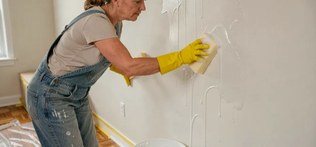 Astuces efficaces pour lessiver un mur sans traces avant de peindre