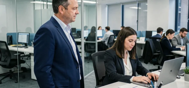 Pourquoi votre patron vous observe souvent : comprendre les raisons derrière ses regards au travail Pourquoi votre patron vous observe souvent : comprendre les raisons derrière ses regards au travail